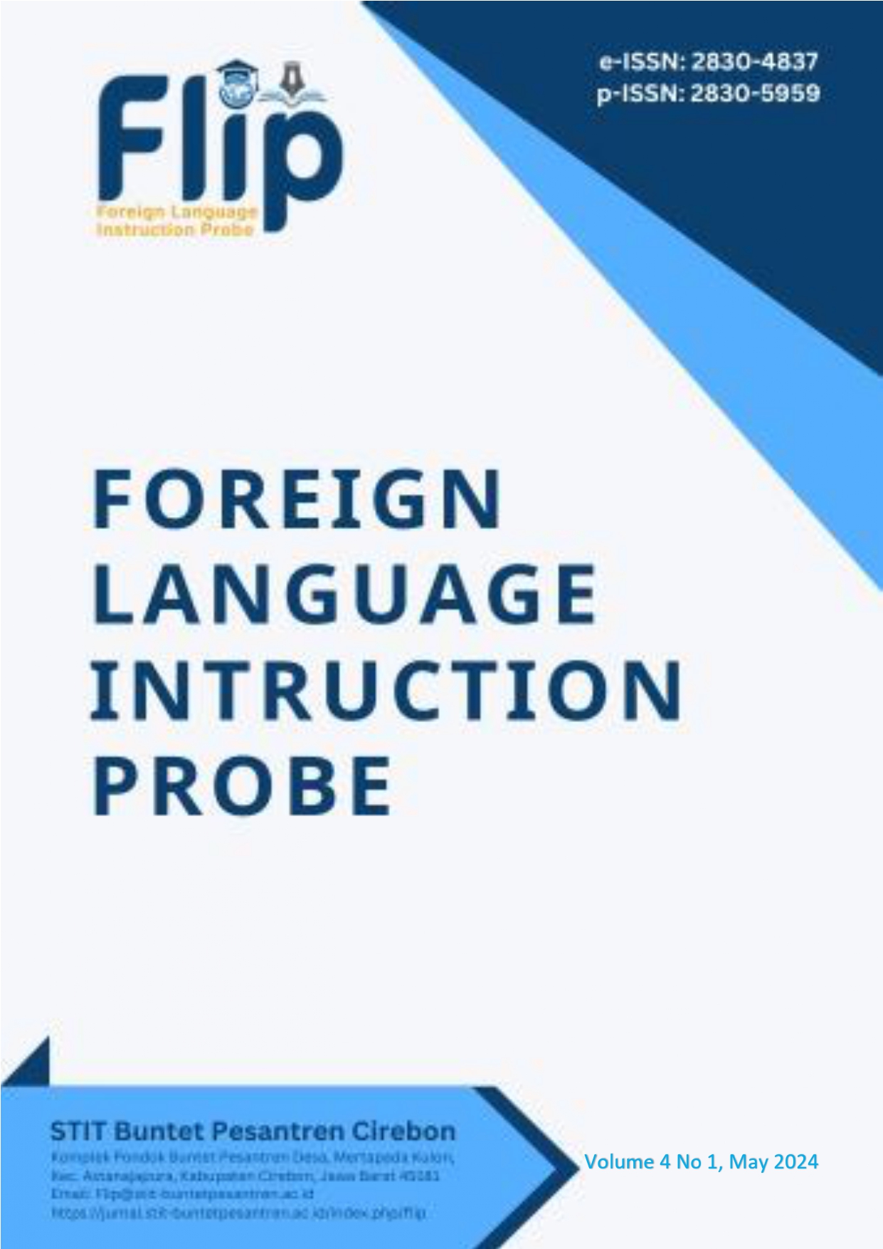 					View Vol. 4 No. 1 (2025): FLIP
				